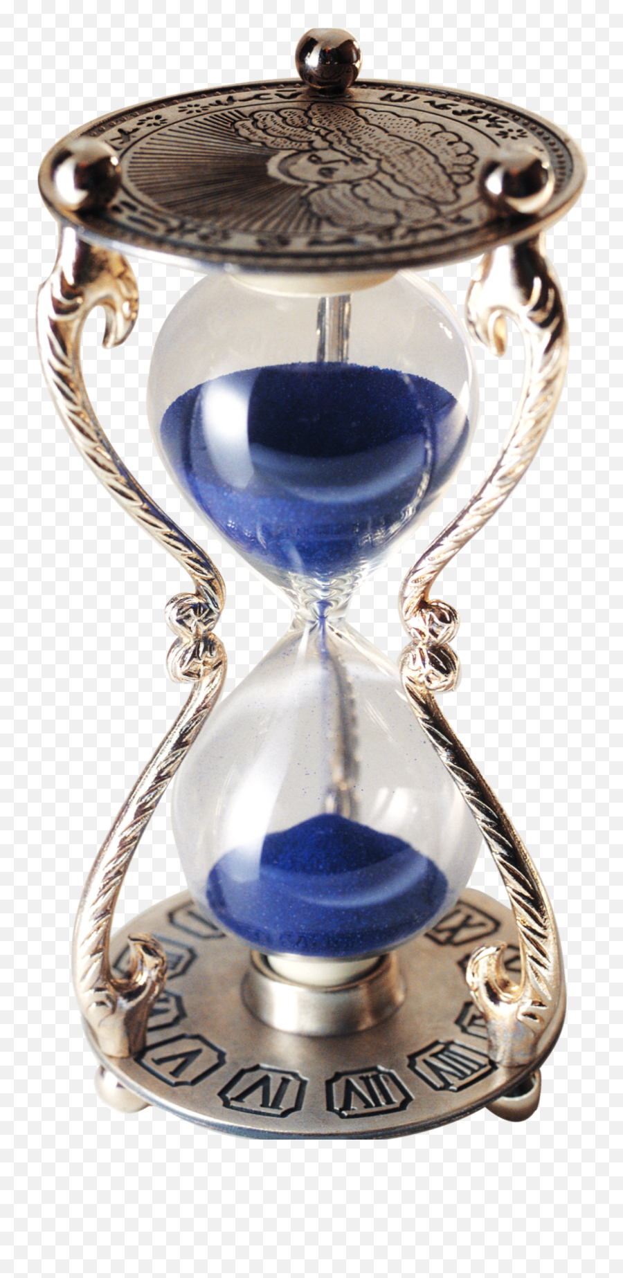 Mq Blue Hourglass Sand Time Silver Emoji,Hour Glass Emoji