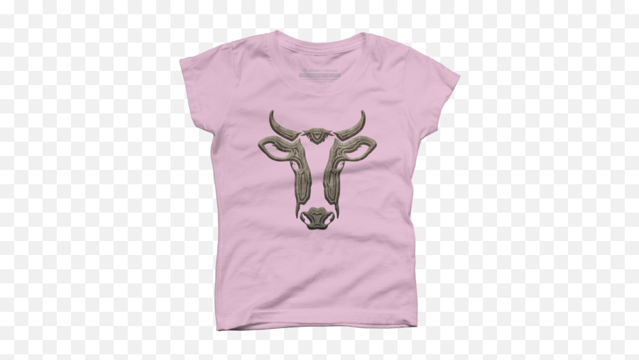 Shop Starfallu0027s Design By Humans Collective Store - Short Sleeve Emoji,Texas Longhorn Emoji