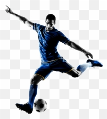 Football Player Png - Striking A Pose Emoji