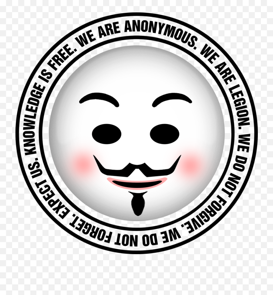 Anonymous Emoji - Clip Art,Anonymous Emoji