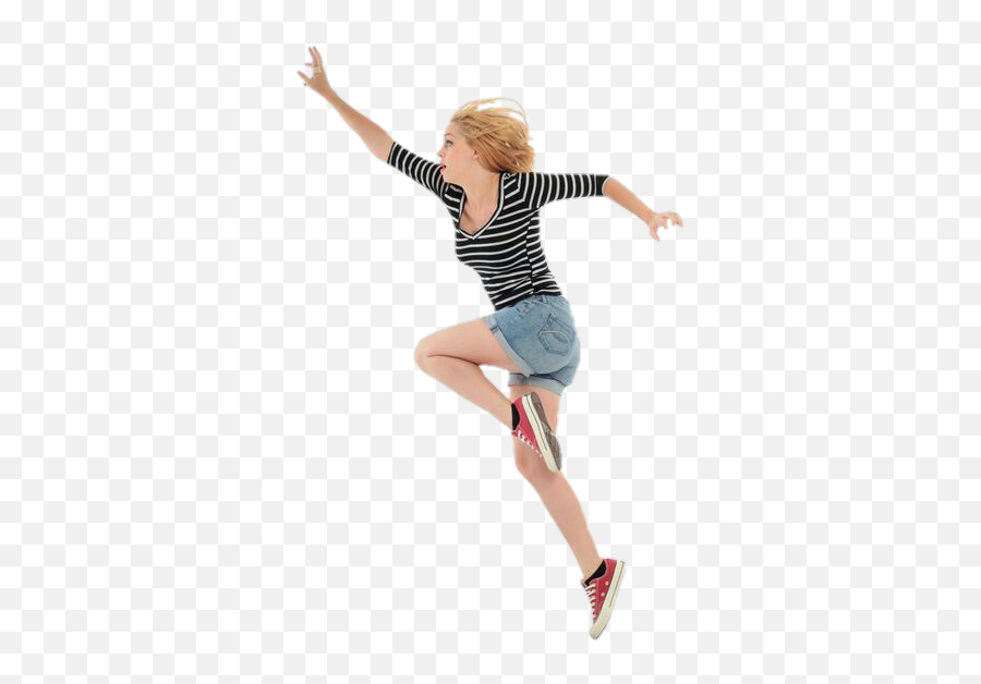 Girl Running Jumping - Jumping Pose Reference Emoji,Girl Running Emoji