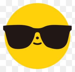 Sunglasses Smiley Goggles Clip Art - Emoji