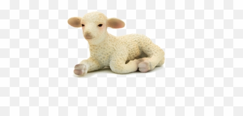 Download Hd Lamb Lying Png Transparent Image - Toy Emoji