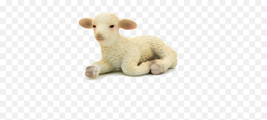 Download Hd Lamb Lying Down Png Transparent Png Image - Toy Emoji,Lying Down Emoji