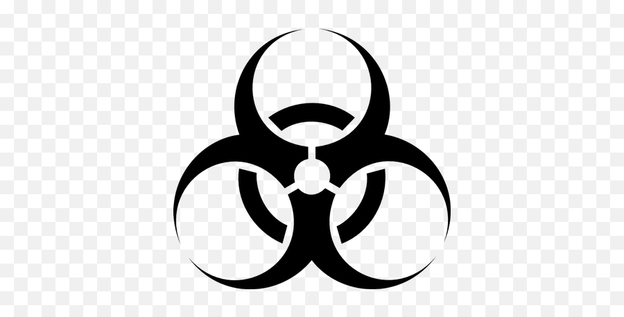 Death Interesting Sticker Scary Gas - Biohazard Symbol Png Emoji,Radiation Emoji
