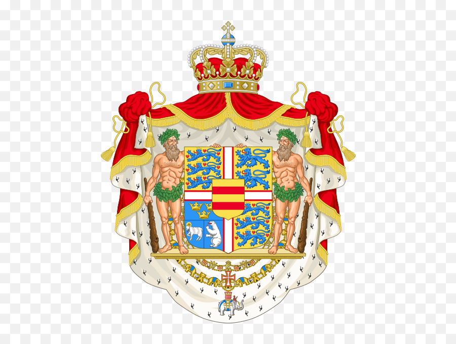 Royal Coat Of Arms Of Denmark - Coat Of Arms Of King Of Spain Emoji,Danish Flag Emoji