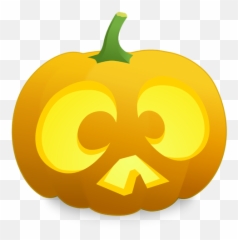 Surprised Pumpkin Vector Image - Jack O Lantern Happy Emoji,Pumpkin Pie Emoji