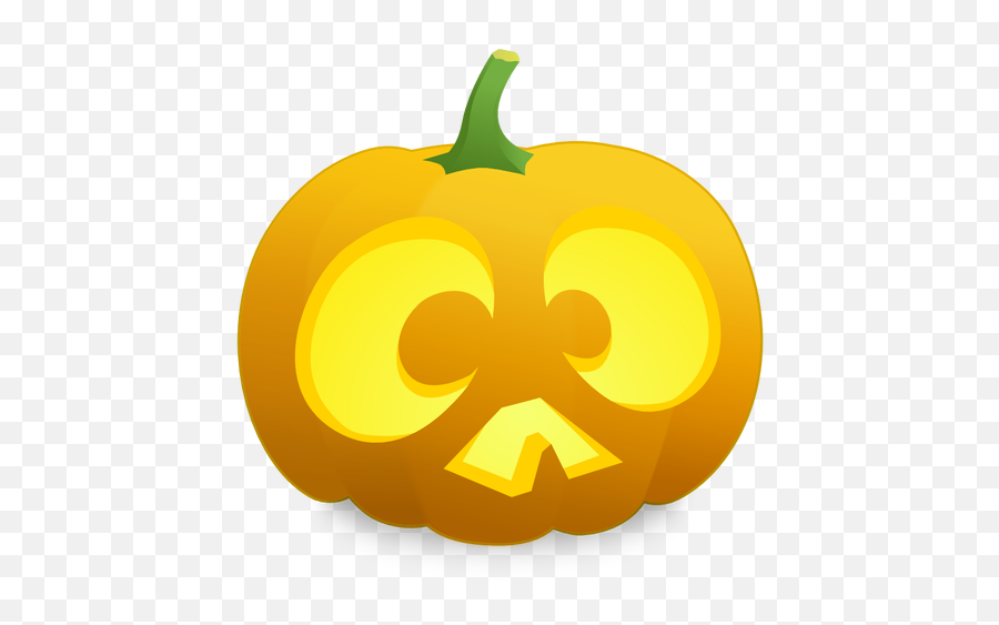 Surprised Pumpkin Vector Image - Jack O Lantern Happy Emoji,Pumpkin Pie Emoji