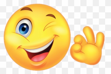 Emoticon Alegre Ok Yes Feliz Happy - Wink And Thumbs Up Emoji