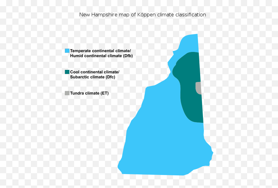Climate Classification - Koppen Climate Classification New Hampshire Emoji,New Jersey Emoji