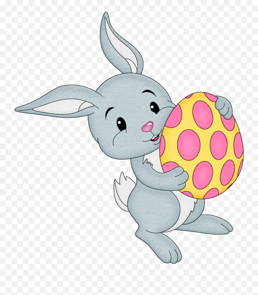 Bunny Easter Easterbunny Happyeaster - Easter Bunny Transparent Background Emoji,Emoji Rabbit And Egg