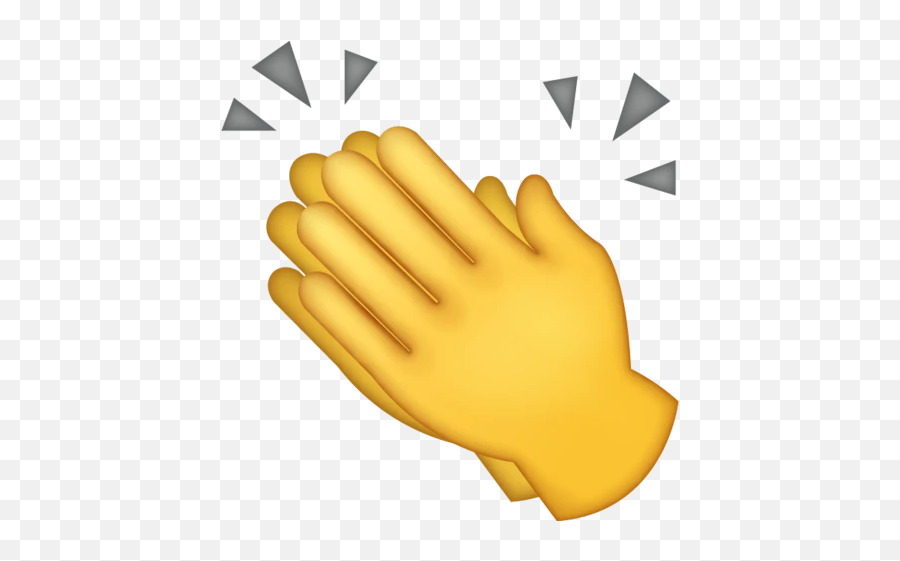 Clapping Emoji Iphone - Clapping Hands Emoji Png,Celebration Emoji
