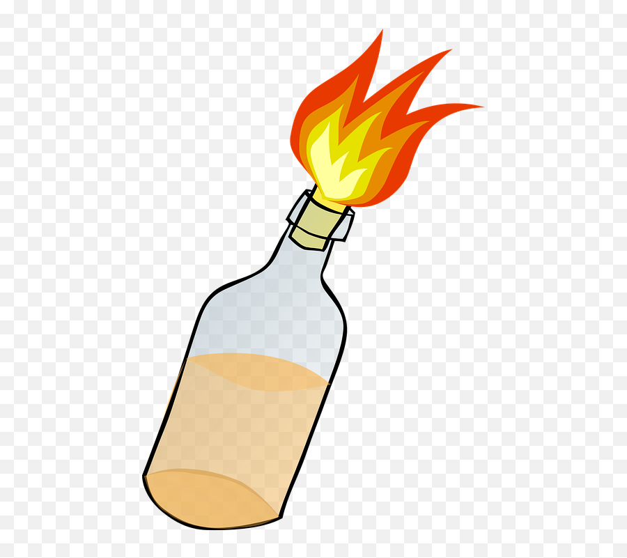Free Bomb Explosion Vectors - Molotov Cocktail Clipart Emoji,Riot Emoticon