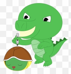Crocodile Clipart Animal Crawl - Htf Shelldon Emoji