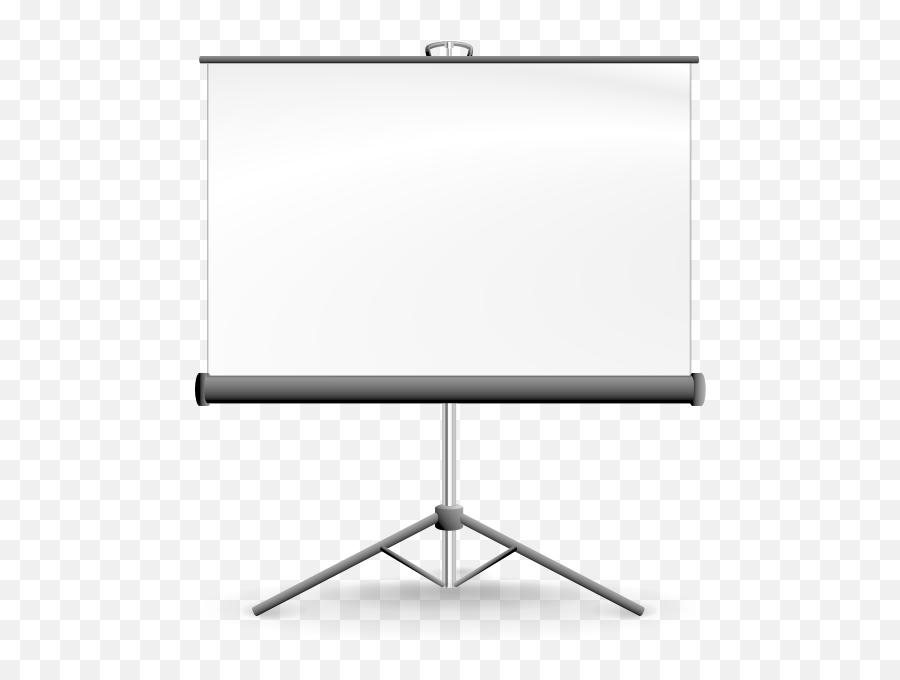 Portable Projection Screen Vector Image - Movie Projector Screen Transparent Emoji,Emoji Magnifying Glass Tv