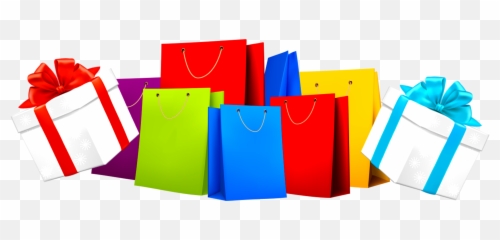 Free Shopping Transparent Background Download Free Clip Art - Transparent Background Shopping Bag Png Emoji,Emoji Gift Bags