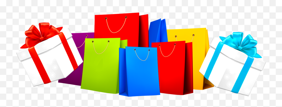 Free Shopping Transparent Background Download Free Clip Art - Transparent Background Shopping Bag Png Emoji,Emoji Gift Bags