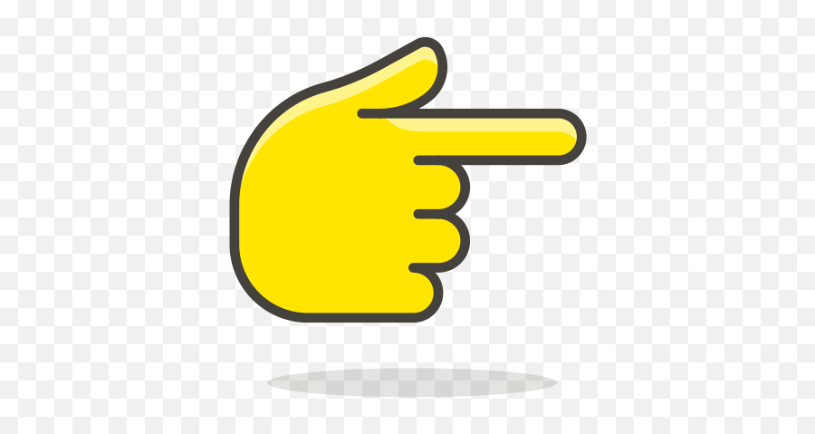 Backhand Index Pointing Right Free Icon Of 780 Free - Png Emoji,Pointing Right Emoji