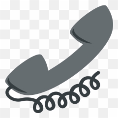 Emojione 1f4de - Phone Receiver Emoji,B Button Emoji