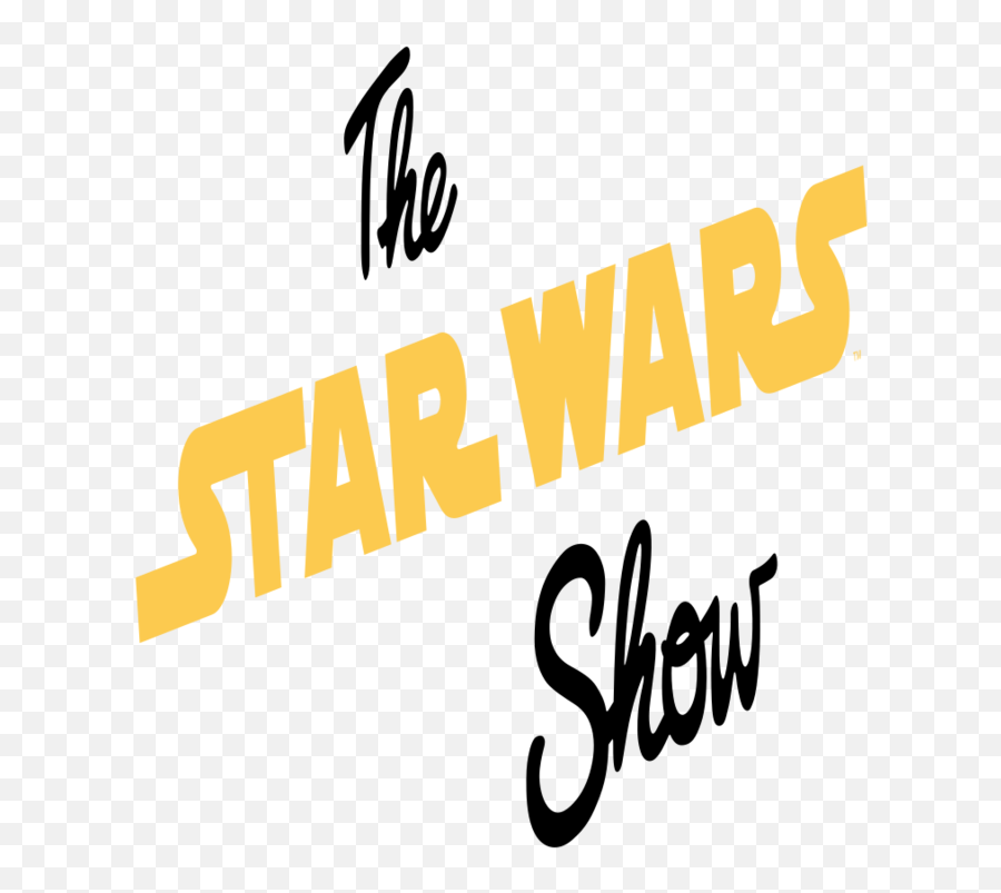 The Star Wars Show - Calligraphy Emoji,Star Wars Emoji Iphone