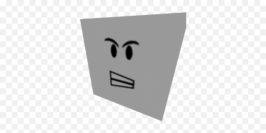 Face Of Mad - Roblox Cartoon Emoji,Mad Face Emoticon