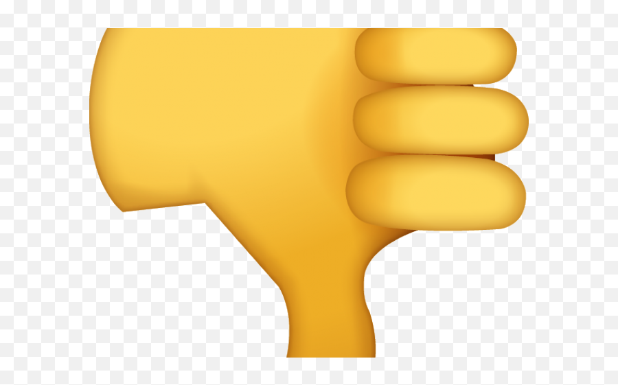 Clipart Up Transparent Background - Yellow Thumb Down Clipart Emoji,Wake Up Emoji