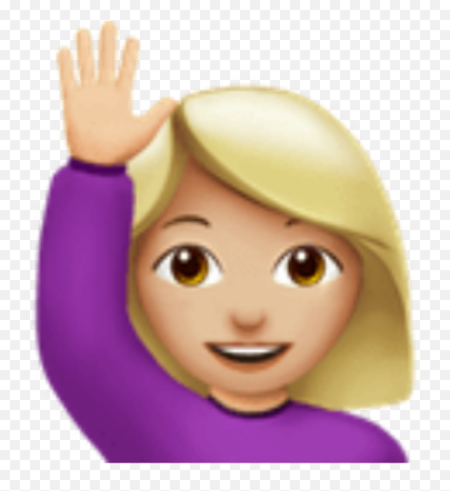 Me Handsup Girl Emoji Imoji - Hands Up Girl Emoji,Emoji With Hands Up