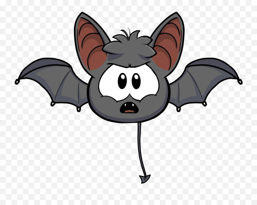 Bat Puffle Club Penguin Wiki Fandom - Puffle Murcielago Club Penguin Emoji,Bat Emojis