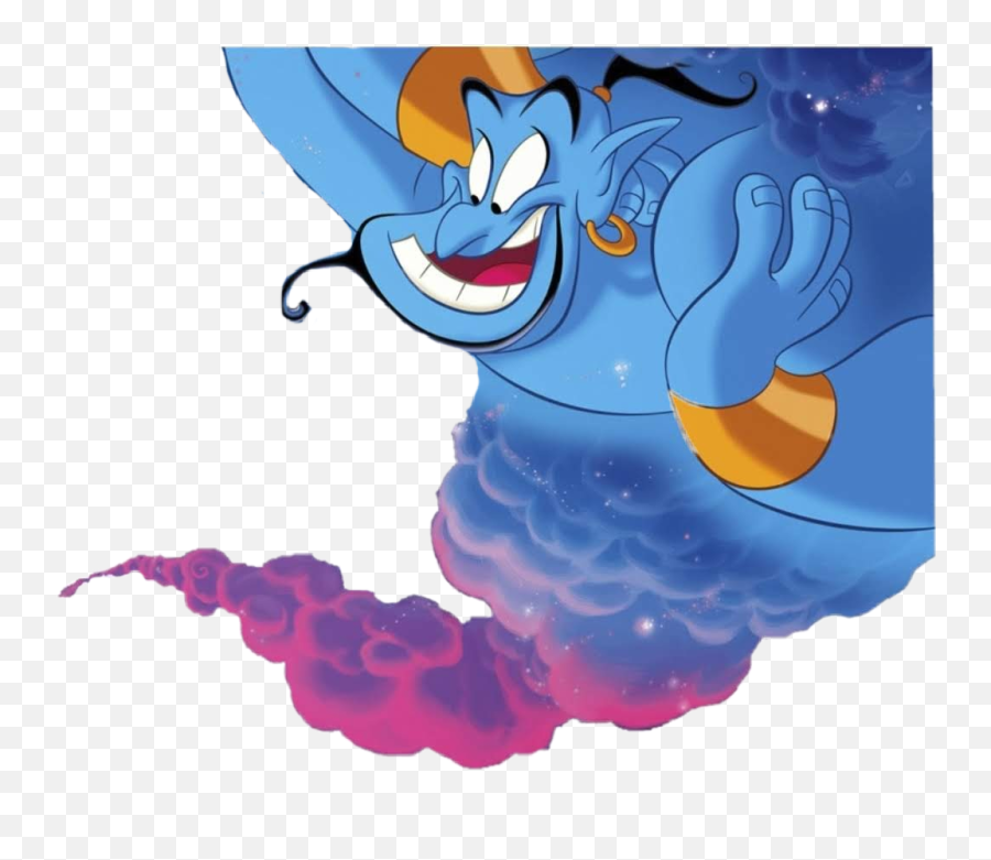 Genie Aladdin Magiclamp 3wishes - Aladdin Genie Png Emoji,Genie Emoji