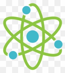 100 Ud83e Udd37 Atom Black And White Clip Art Images - Chemistry Symbol Png Emoji