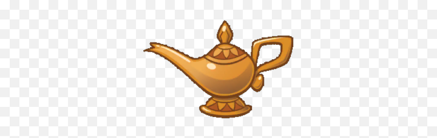 Lamp Magiclamp Sticker - Cartoon Aladdin Genie Lamp Emoji,Magic Lamp Emoji