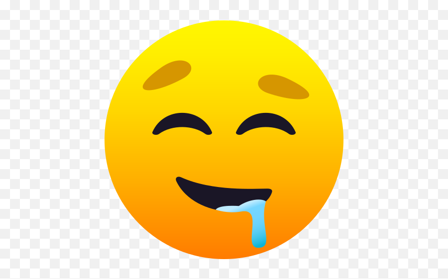 Emoji Drooling Face To - Emoji Babeando,Drooling Emoji