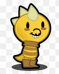 Download Paper Monster Kid - Undertale PNG Image Happy Emoji