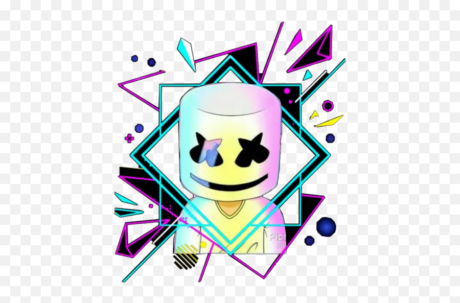 Marshmello Límmiðar Fyrir Whatsapp Marshmello Png Emoji,Marshmello