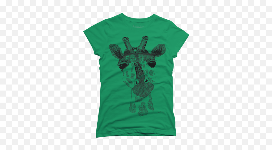 Giraffe Womenu0027s T Shirts Design By Humans Page 1 Emoji,Quizzical Emoji