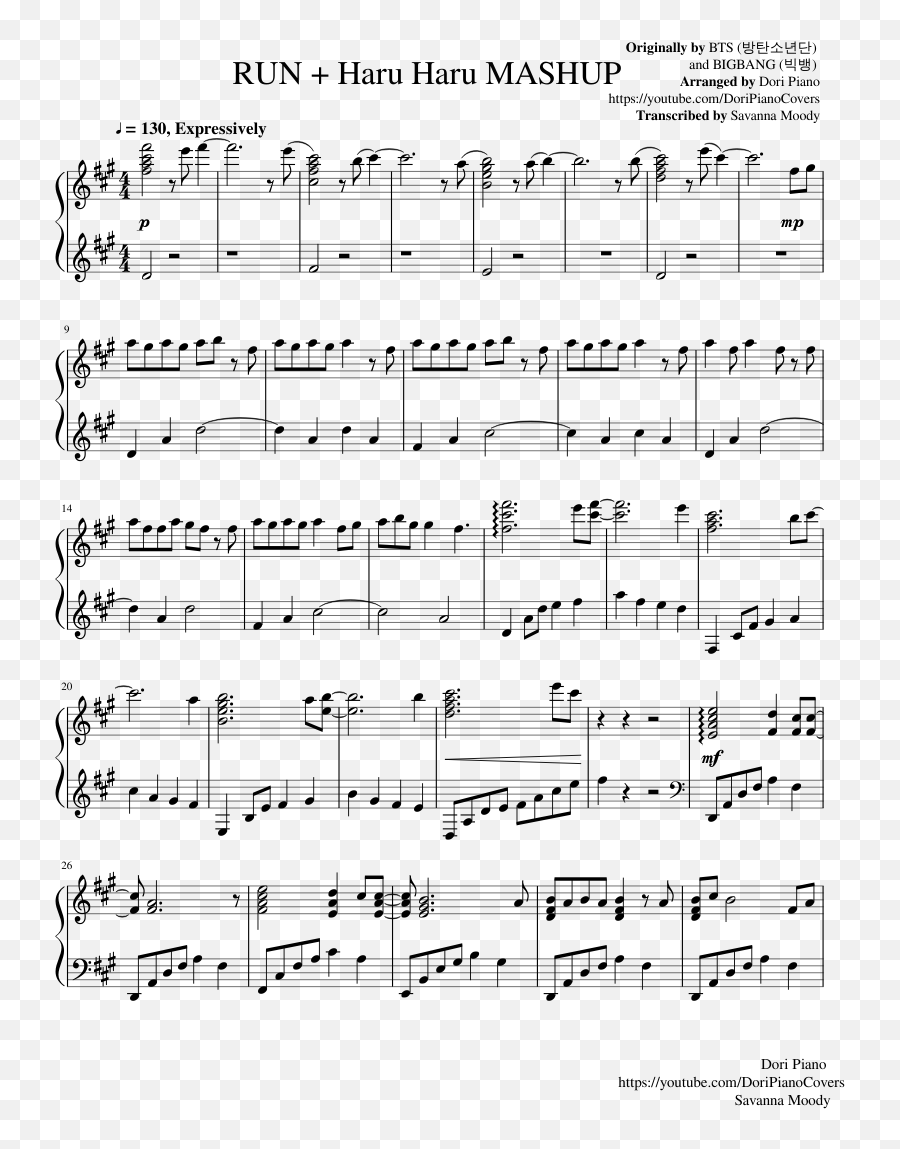 Blackpink Violin Sheet Music - Run Bts Piano Sheet Music Emoji,Violin Trumpet Saxophone Emoji Pop