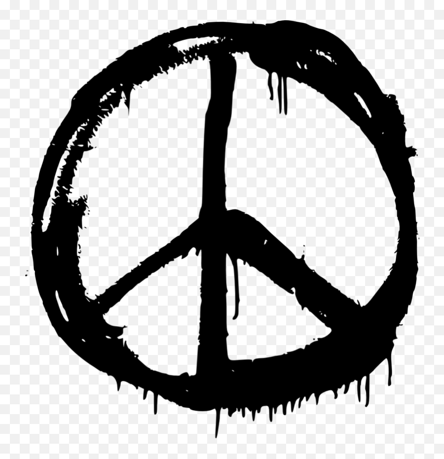 Peace Peacesign Symbol - Graffiti Png Emoji,Peace Sign Emoji Black And White