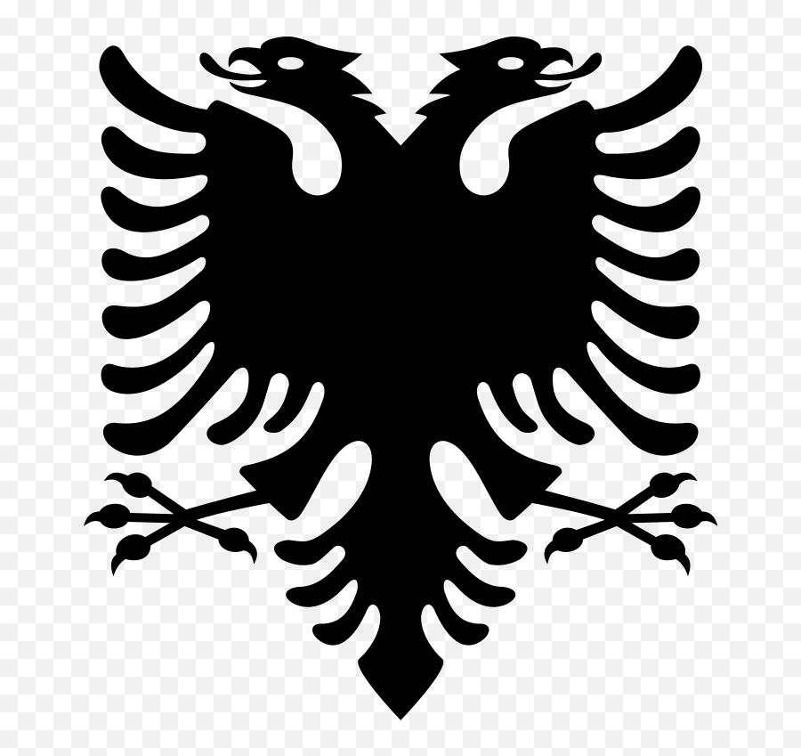 Albanian Eagle - Eagle Albania Flag Png Emoji,Albanian Flag Emoji