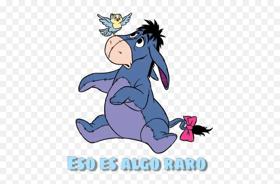 Eeyore Stickers For Whatsapp - Eeyore Winnie The Pooh Transparent Emoji,Eeyore Emoji