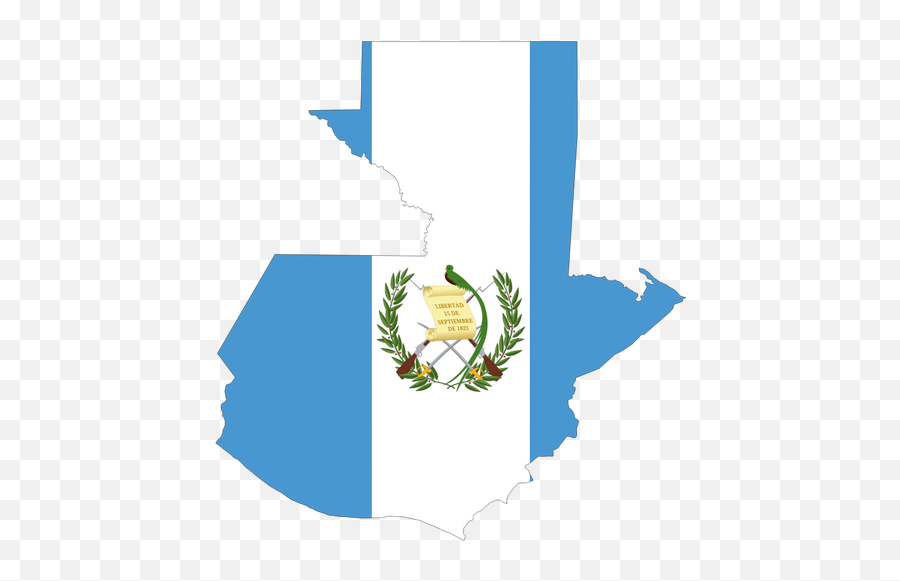 Guatemala Map And Flag - Guatemala Flag Map Emoji,Puerto Rico Flag Emoji
