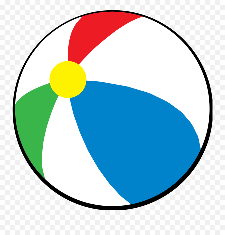 Free Beach Ball Images Download Free - Clip Art Beach Ball Emoji,Emoji Beach Ball