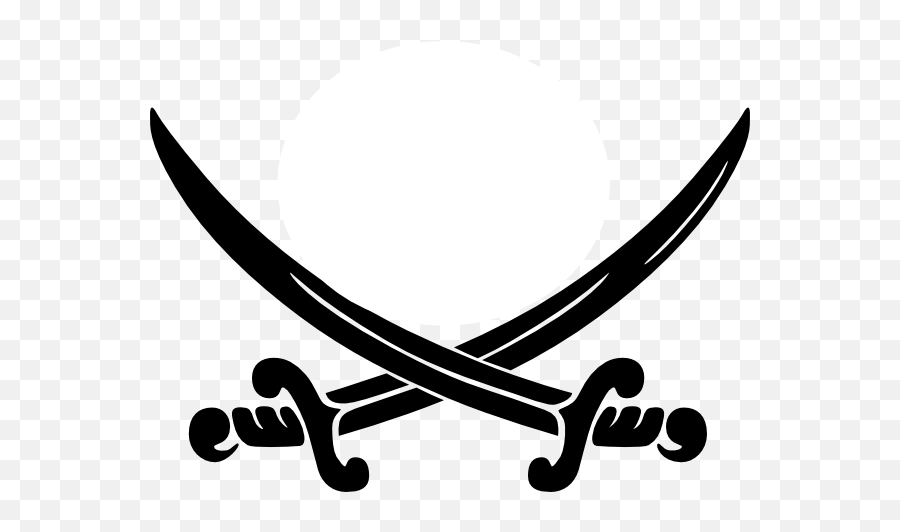 Pirate Crossed Swords Clip Art - Pirate Clip Art Emoji,Swords Emoji