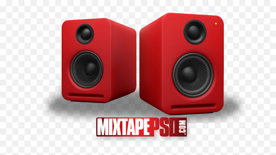 Speakers Mixtape Sound Music Red Trap - Studio Monitor Emoji,Speakers Emoji