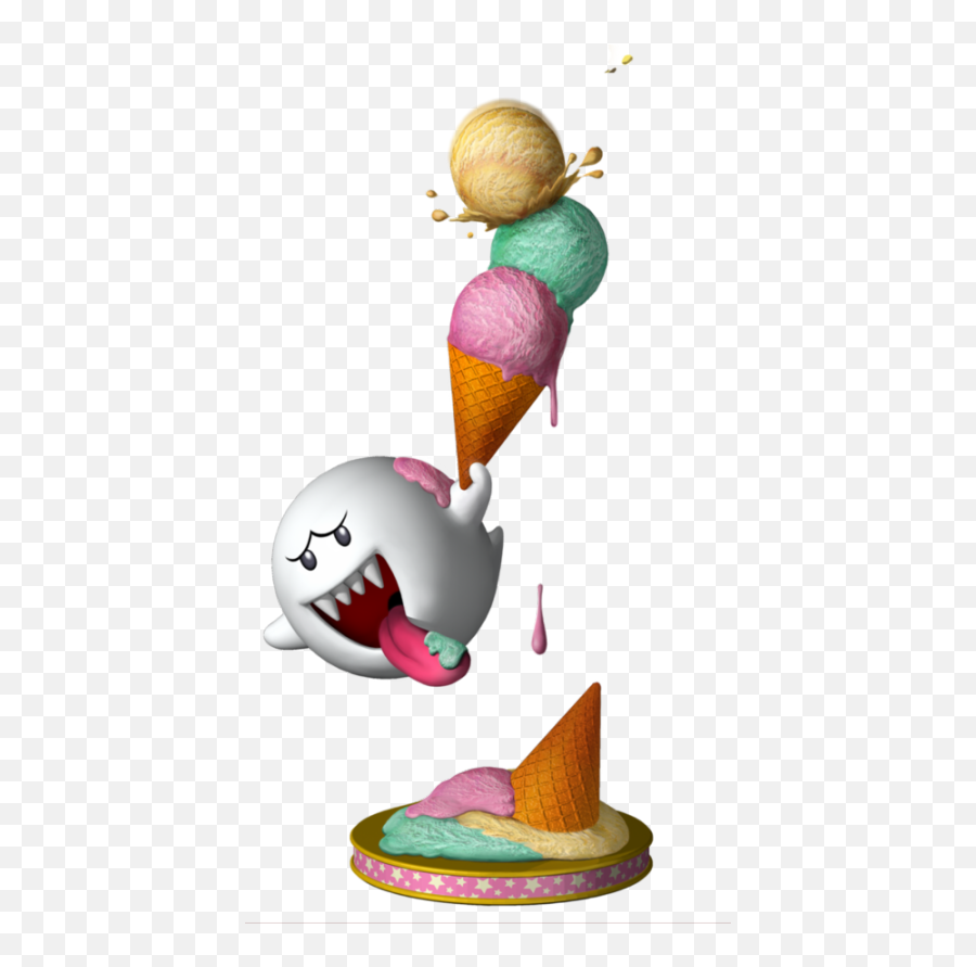 Look At How Pointy He Is - Mario Party Ice Cream Emoji,Guess The Emoji Girl Magnifying Glass World