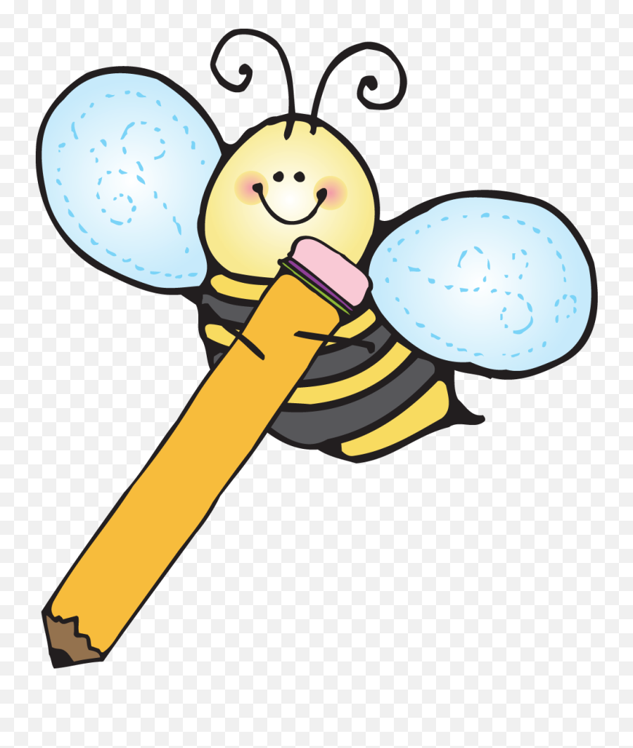Writing Bees Clipart - Handwriting Clipart Emoji,Handwriting Emoji