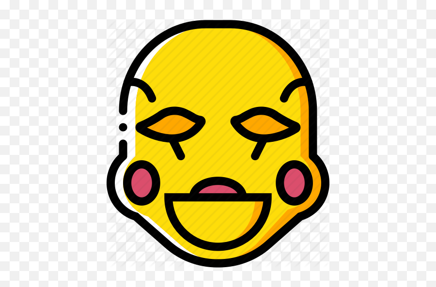 Horror Emoji - Clip Art,Creepy Smile Emoji