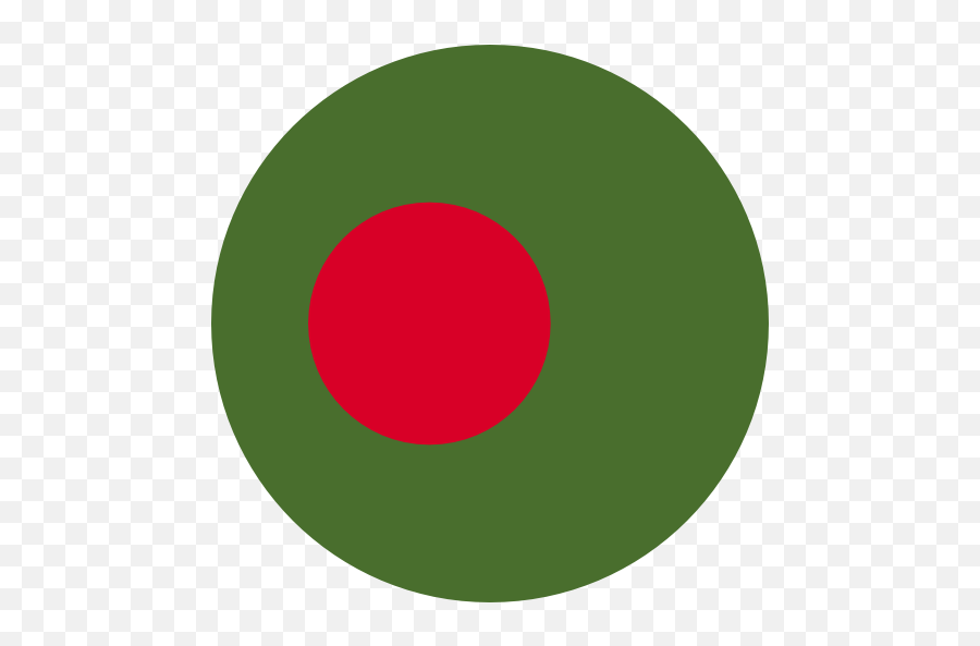 Bangladesh Flag Button Clip - Circle Emoji,India Flag Emoji