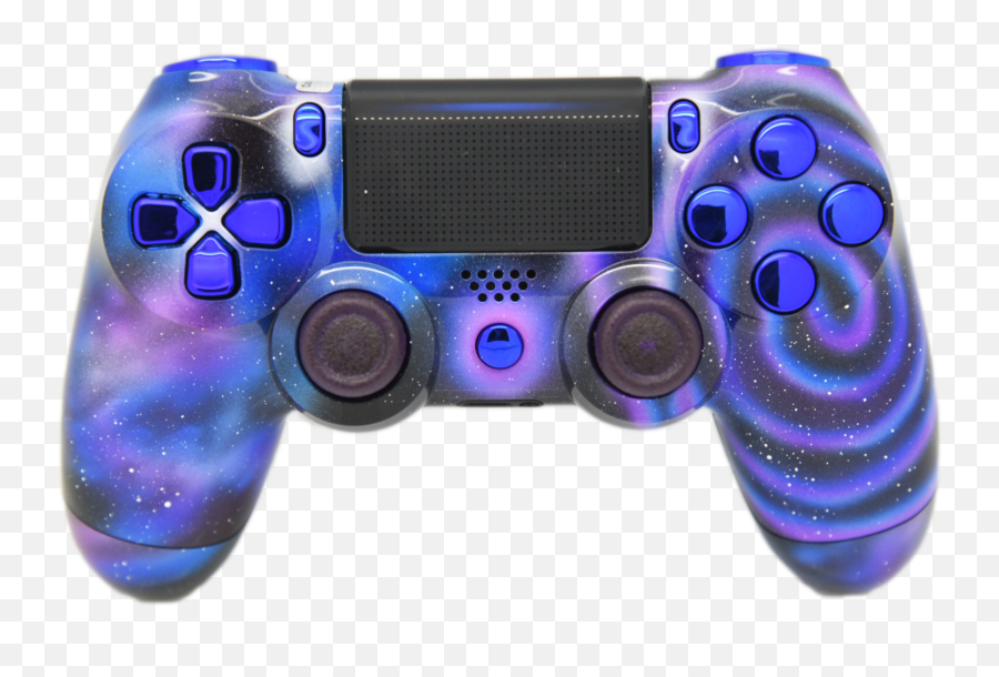 Download Galaxy Modded Ps4 Rapid Fire Controller Works With - Ps4 Controller Galaxy Case Emoji,Controller Emoji