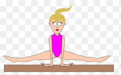 Gymnastics Clip Art At Vector Clipartcow - On Balance Beam Emoji