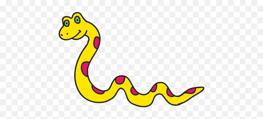Comic Snake - Long Snake Clipart Emoji,Snake Emoticon